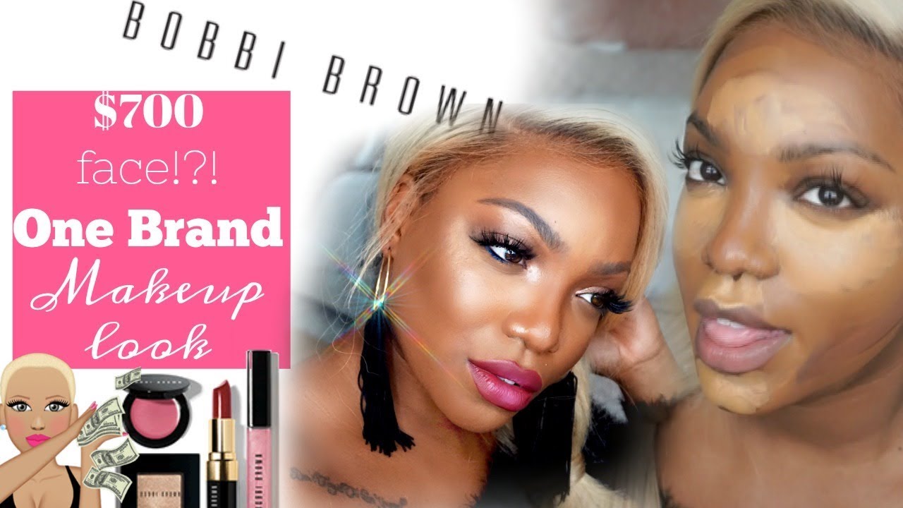 Full Face using only ONE BRAND!!! 😱 Bobbi Brown 🤔