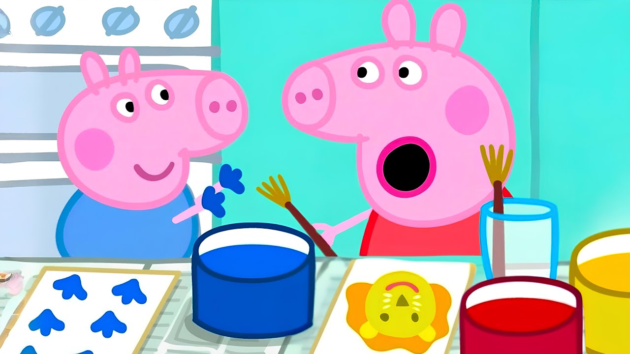 Peppa Pig 🎨 Let's Paint & Draw! 🖍️✨ Toon Mania - Little Zoo Club