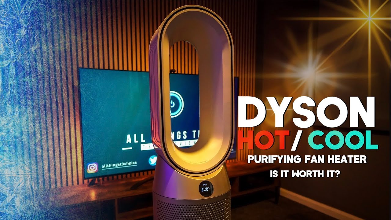 Портативный очиститель воздуха Dyson Hot & COOL | Как эффективно поддерживать прохладу с функцией...