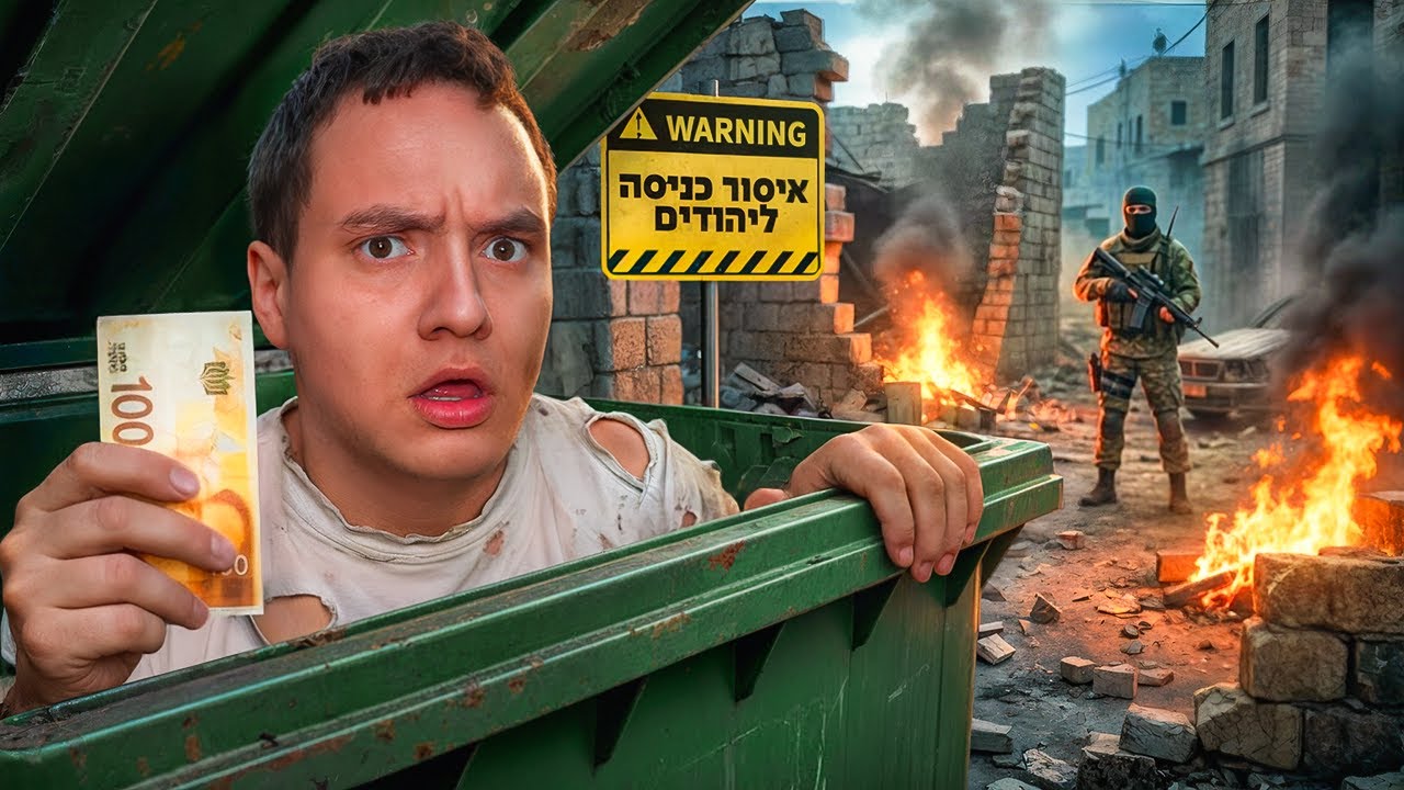 100 שקל vs העיר הכי מסוכנת בישראל!