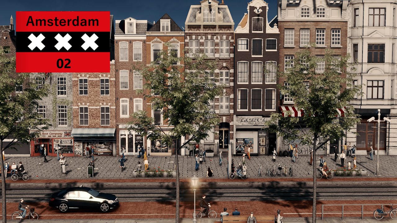 Amsterdam 02 - Cities Skylines