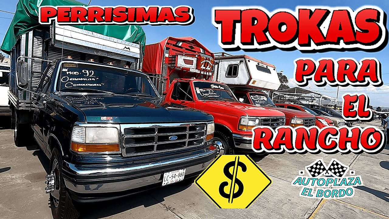perrisimas trokas para el rancho nissan frontier ford f150 super duty F-350 ram 350 tianguis bordo 💲