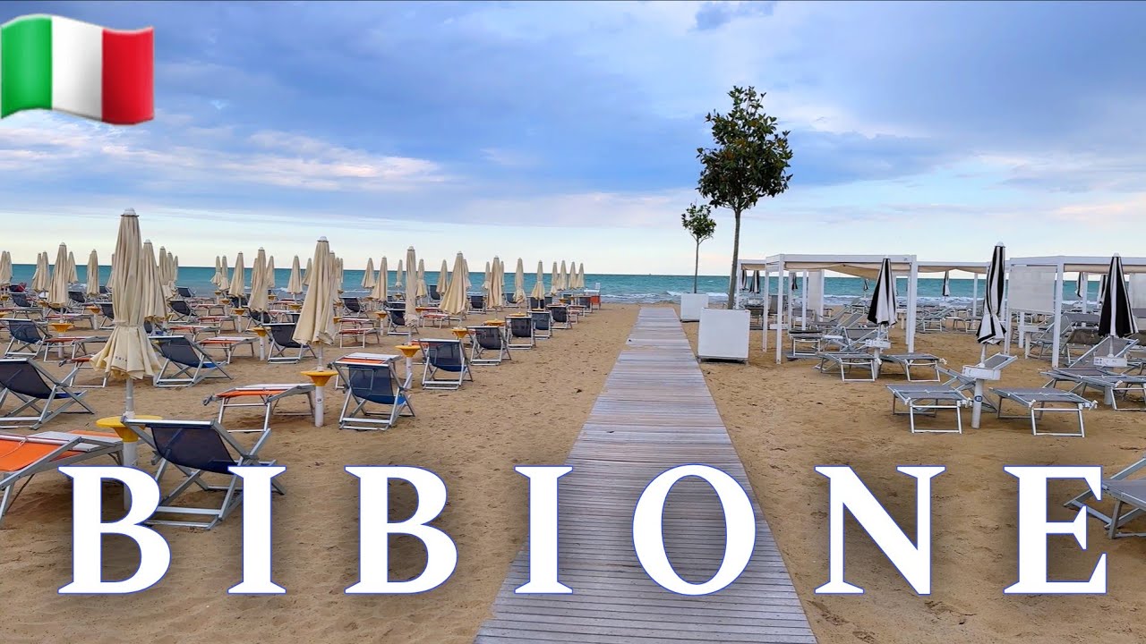 Bibione Italy 2025  🇮🇹 Urlaub in Bibione Italien 4K UHD