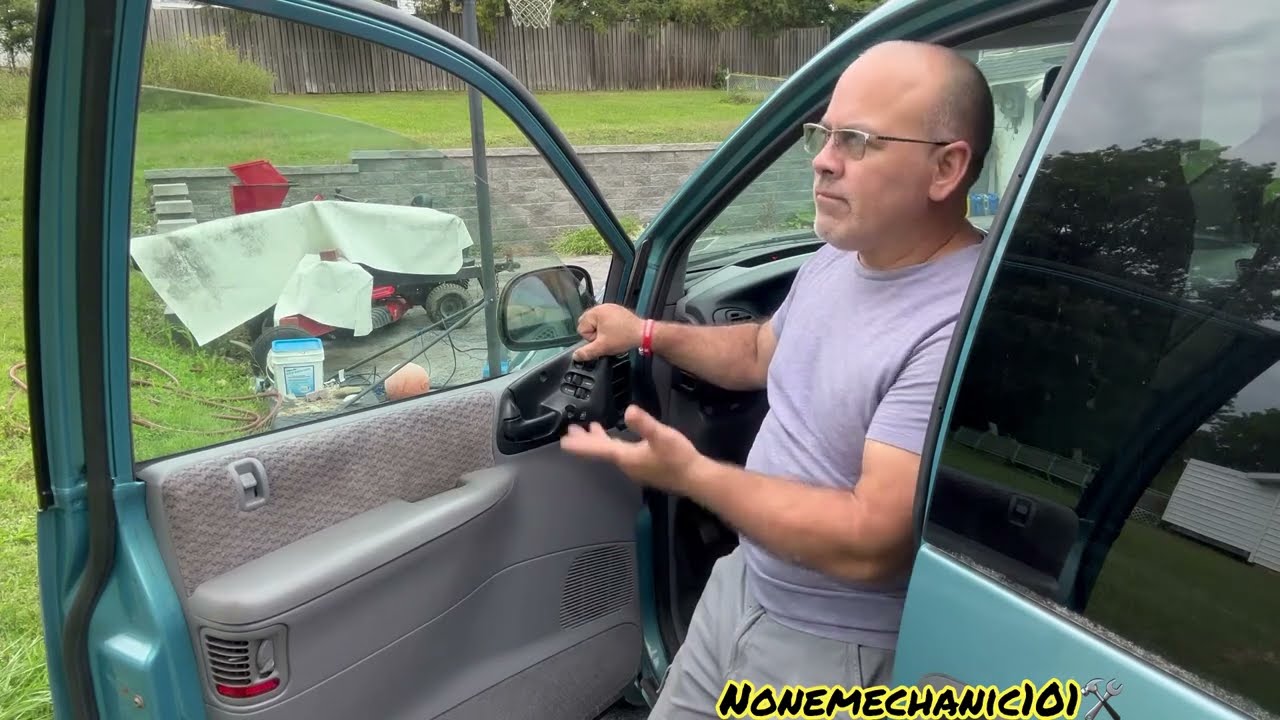 1998 Dodge Grand Caravan. Driver side window doesn’t want to come. (Closed or Open)