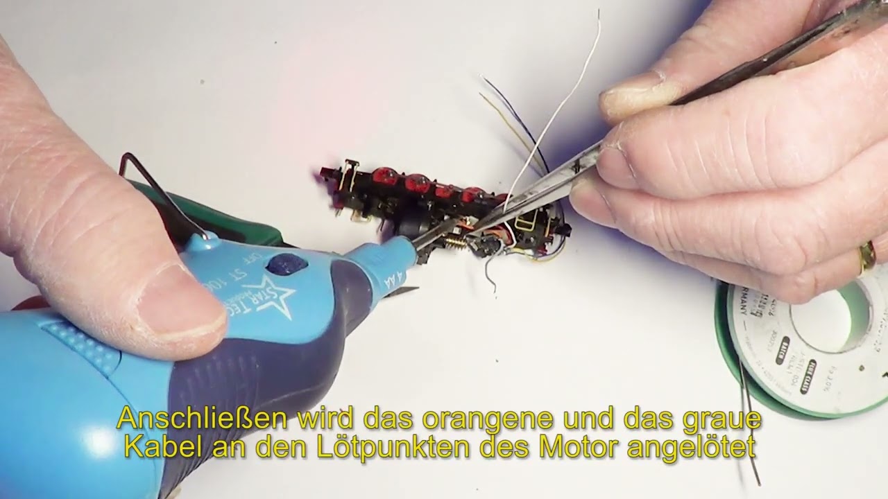 Kleine Modellbahn-Basteleien. Folge 12 -  Arnold V 65 digitalisieren