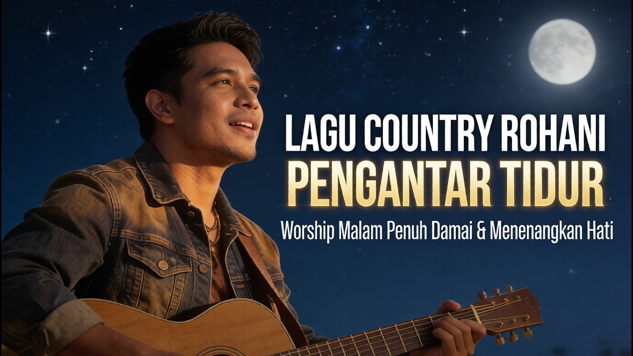 Lagu Country Rohani Pengantar Tidur Penuh Damai | Country Gospel Worship Menenangkan Hati