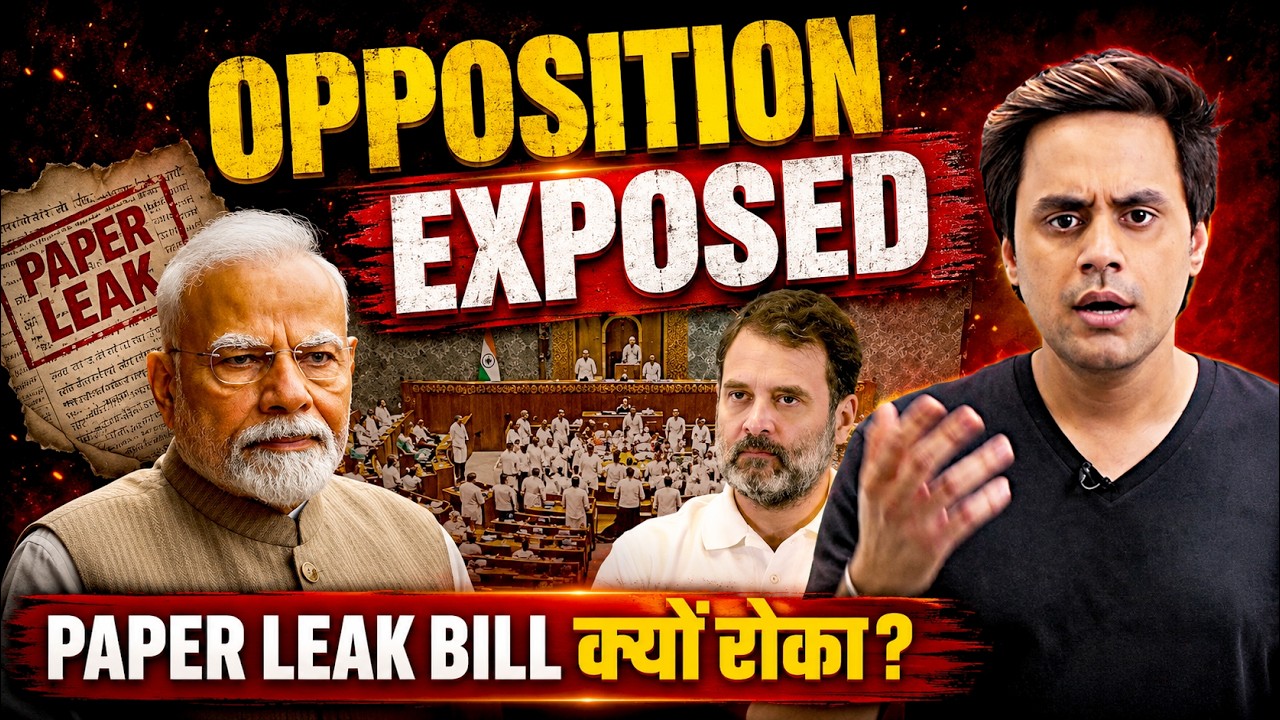 Anti-Paper Leak Bill पर क्यों किया Opposition ने Hungama ? | PM Modi | NEET 2026 | ‪CJP | @RJRaunac