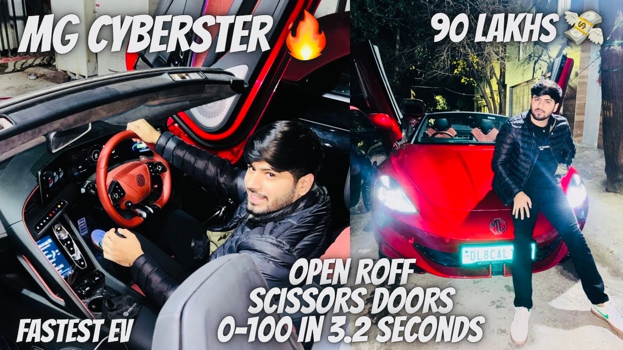MG Cyberster !! 🔥⚡️ownership review 🏎️🏁 !! Tushar Arora