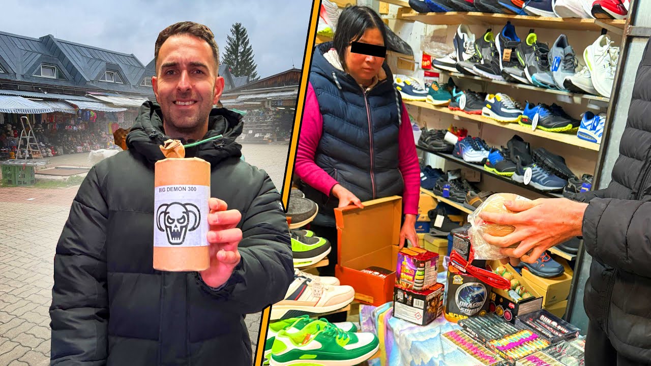 ZOEKEN NAAR ZWAAR VUURWERK OP DE MARKT IN TSJECHIE!