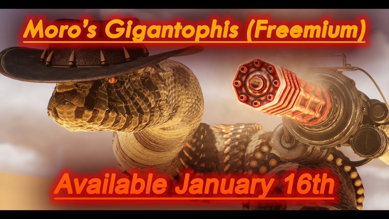 Moro's Gigantophis (Freemium) Release Trailer - ARK Survival Ascended