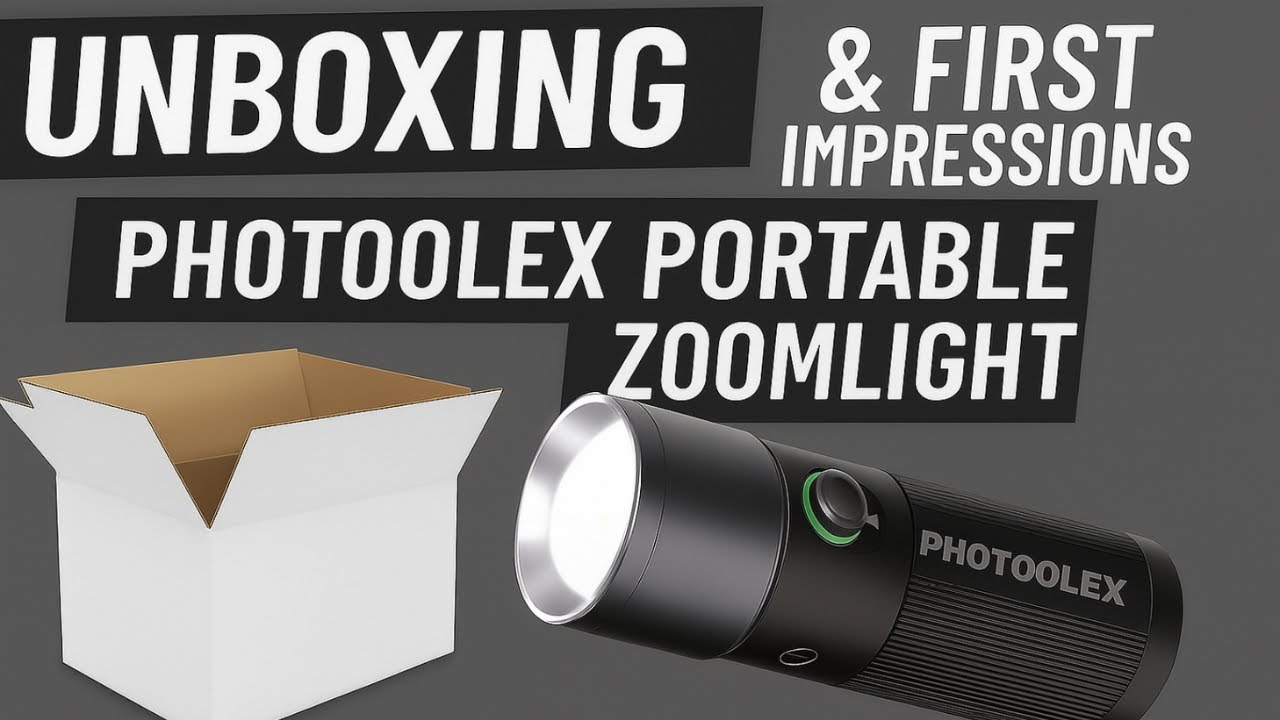 Photoolex Portable Zoomlight– The Ultimate Creative Lighting Tool