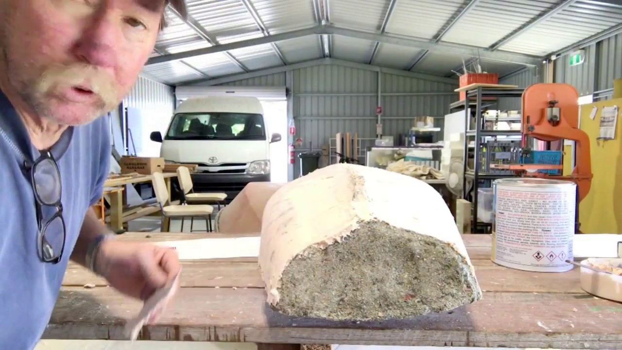 Model Boat 7 - Make the hull strong and smooth.
