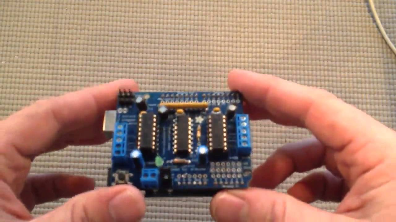 Arduino for Beginners   20 Using a Motor Shield