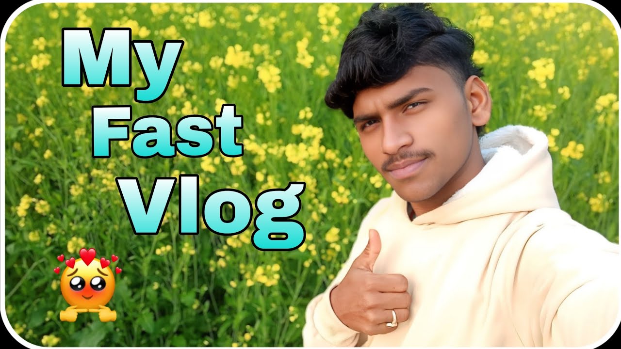 My first vlog 😍 || My fast intro video  my first vlog 2026 💐😊