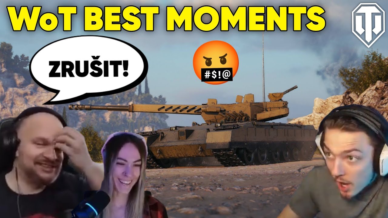 NÁZOR NA ARESE?! | WoT Best Momenty Týdne #25 | CZ/SK