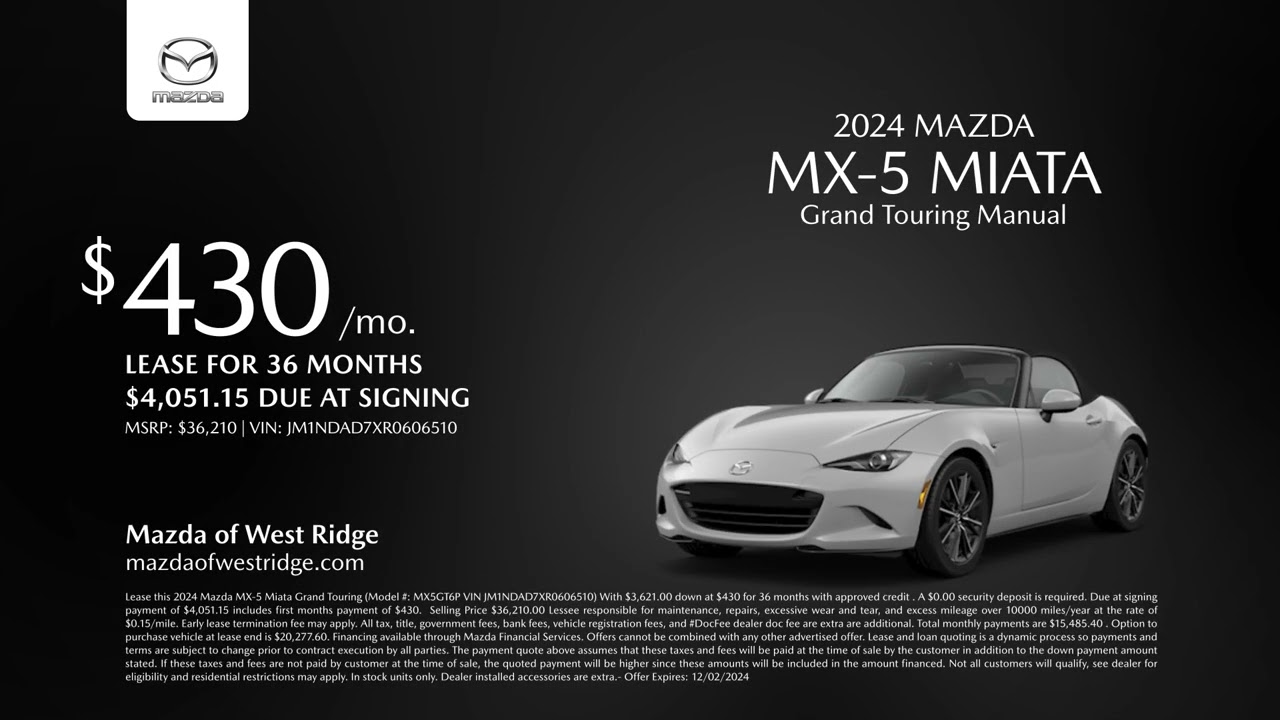 Mazda MX-5 Miata 12/02/2024 4629111