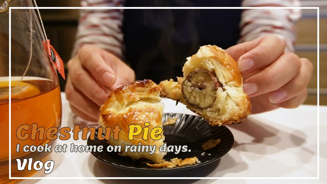 【Japanese rural life #15】chestnut pie