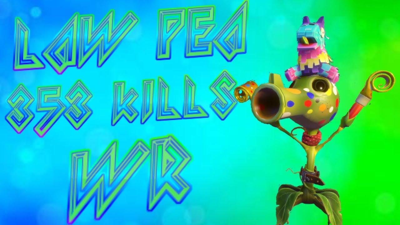 Law Pea 353 Kills World Record PvZ GW2