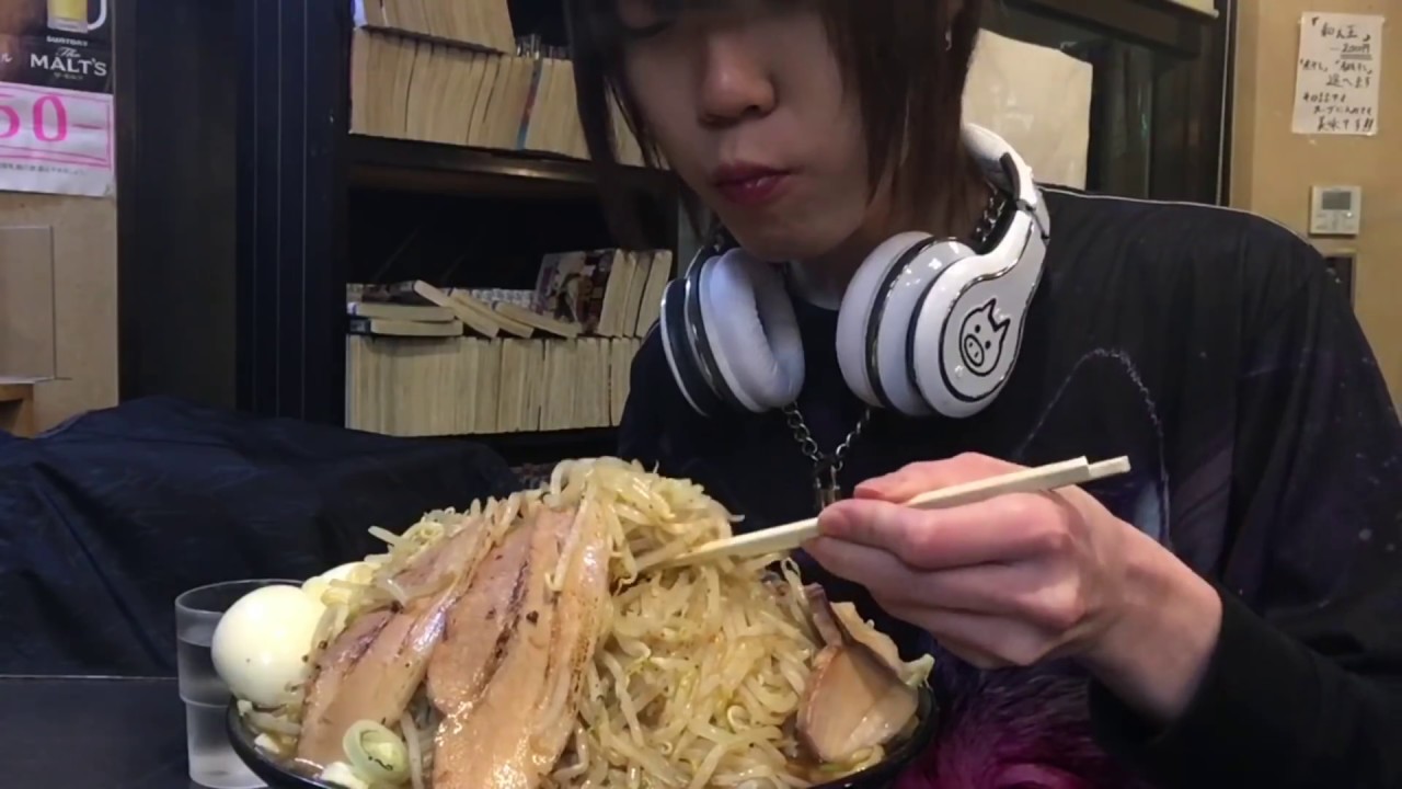 大食いチャレンジ→麺屋 凛で凛GOD食べた。