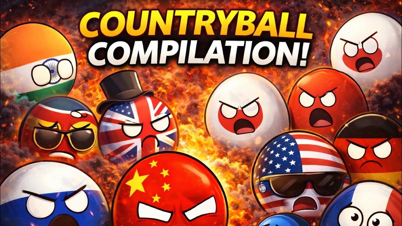 Most CRAZY Countryball Moments Ever!”