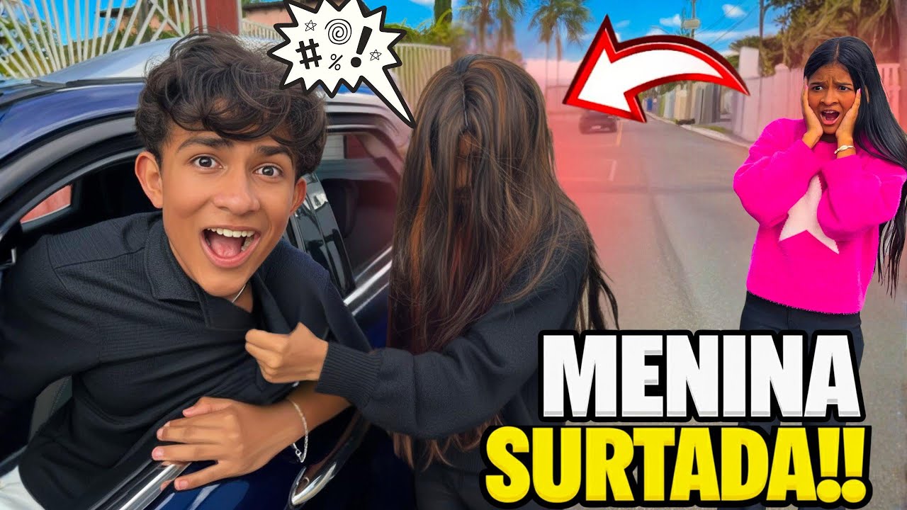 UMA MENINA BIZARRA ESTÁ ME SEGUINDO😱 de onde ela saiu?!