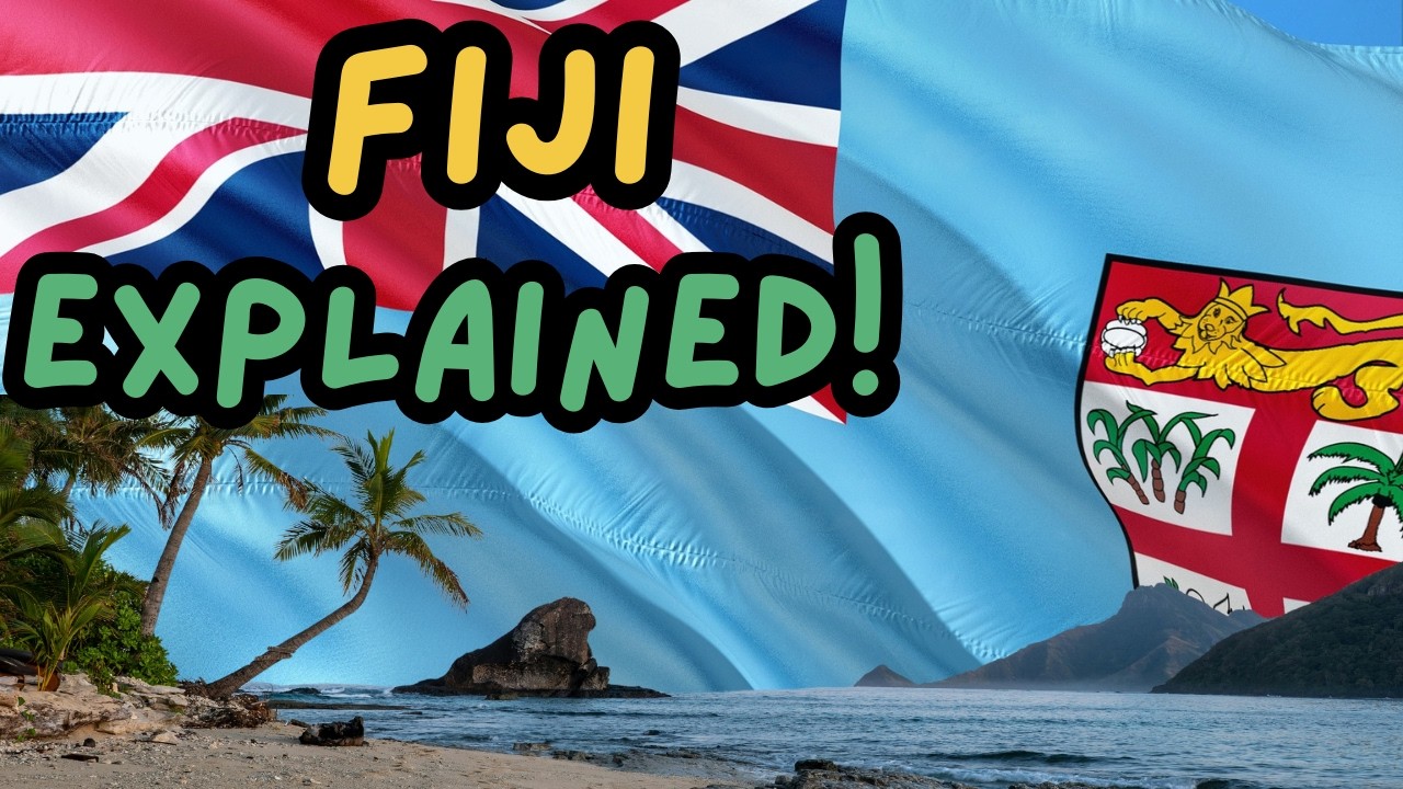 Fiji Explained: The Geography of 300 Tropical Islands in the South Pacific | MapDive