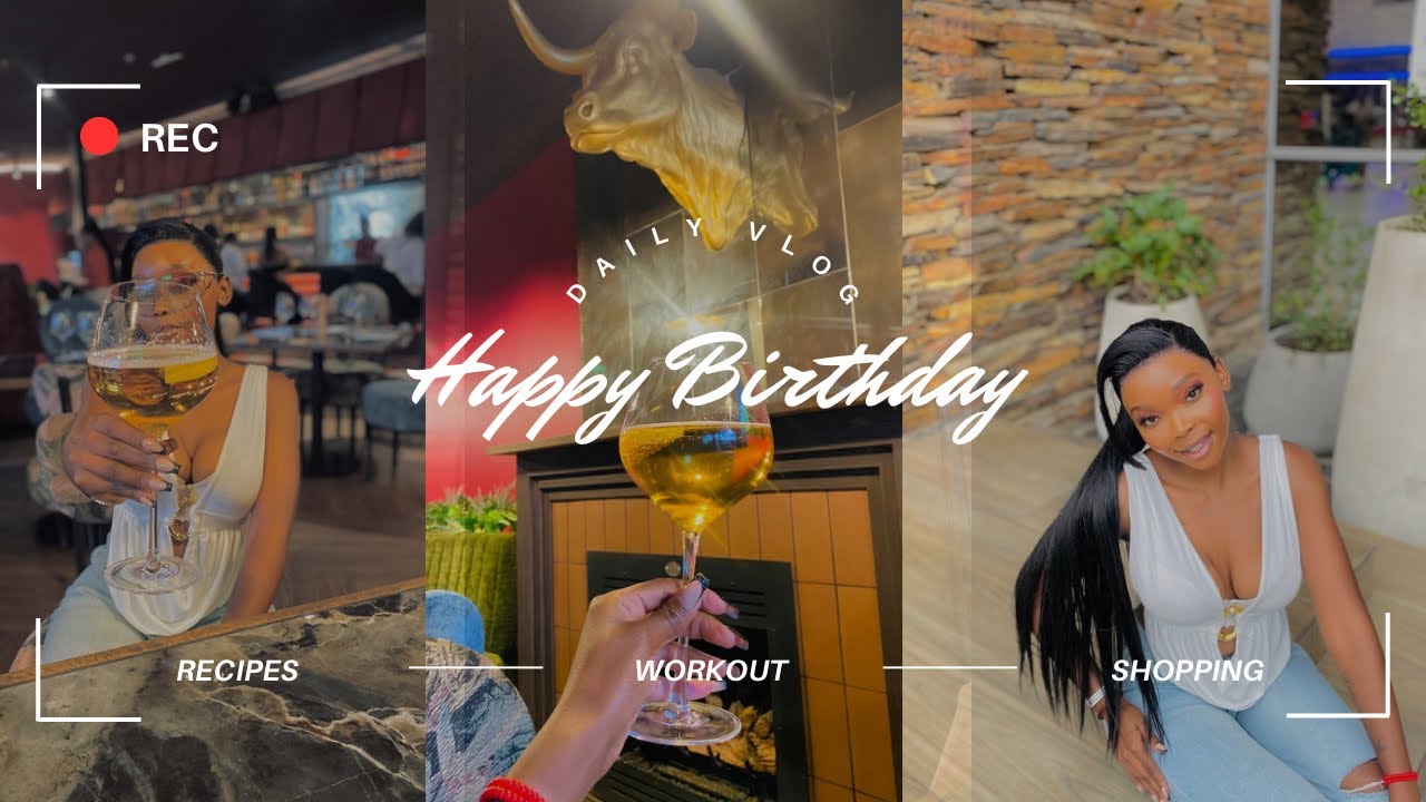 Birthday Vlog🫦🥳// Lunch🍜🥂// #sayoutuber🇿🇦