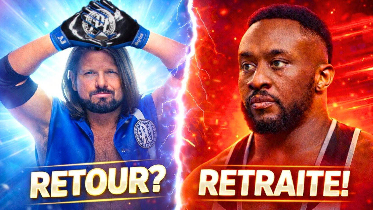 BIG E confirme sa RETRAITE 😢 AJ Styles tease déjà son RETOUR ?! | NEWS