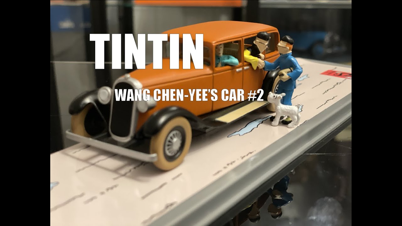 WANG CHEN-YEE&rsquo;S CAR #2 TINTIN COLLECTABLE