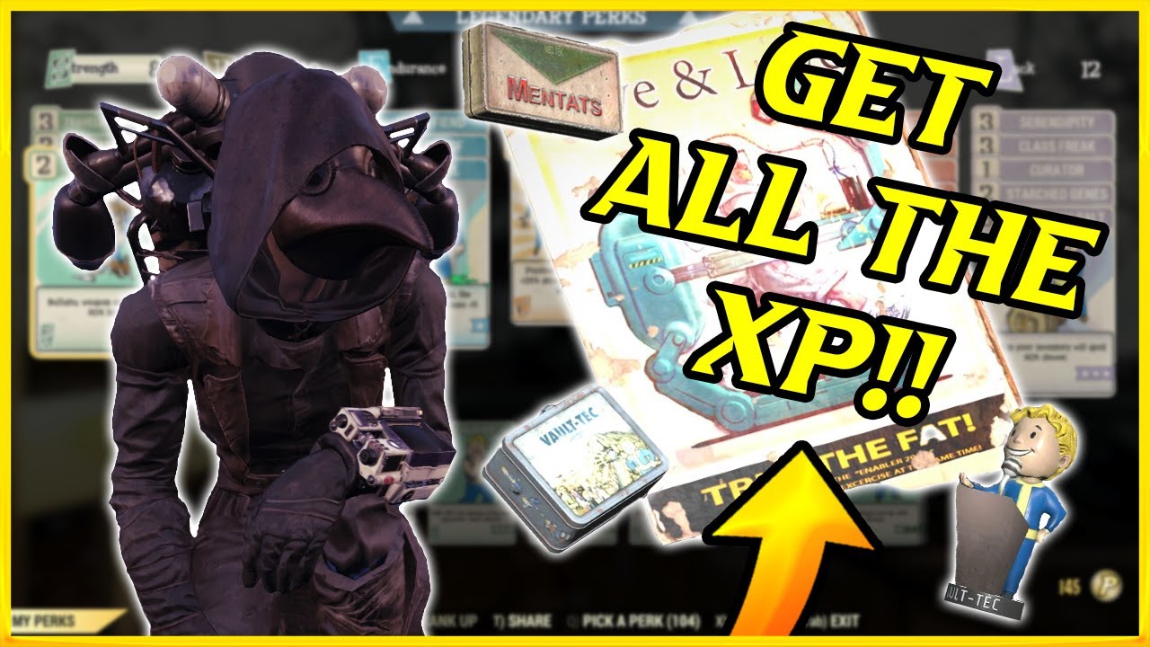[Fallout 76] - Get All The XP! Quick Guide