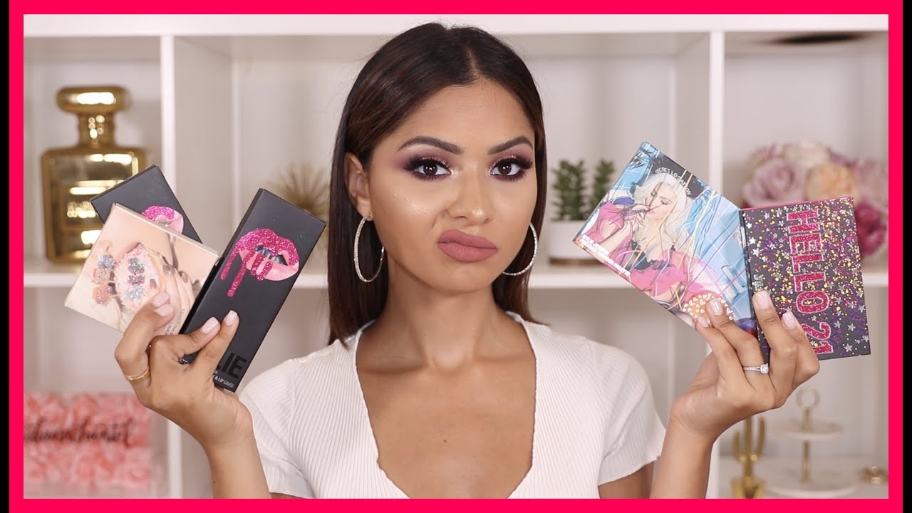 TESTING NEW KYLIE COSMETICS 21 BIRTHDAY COLLECTION
