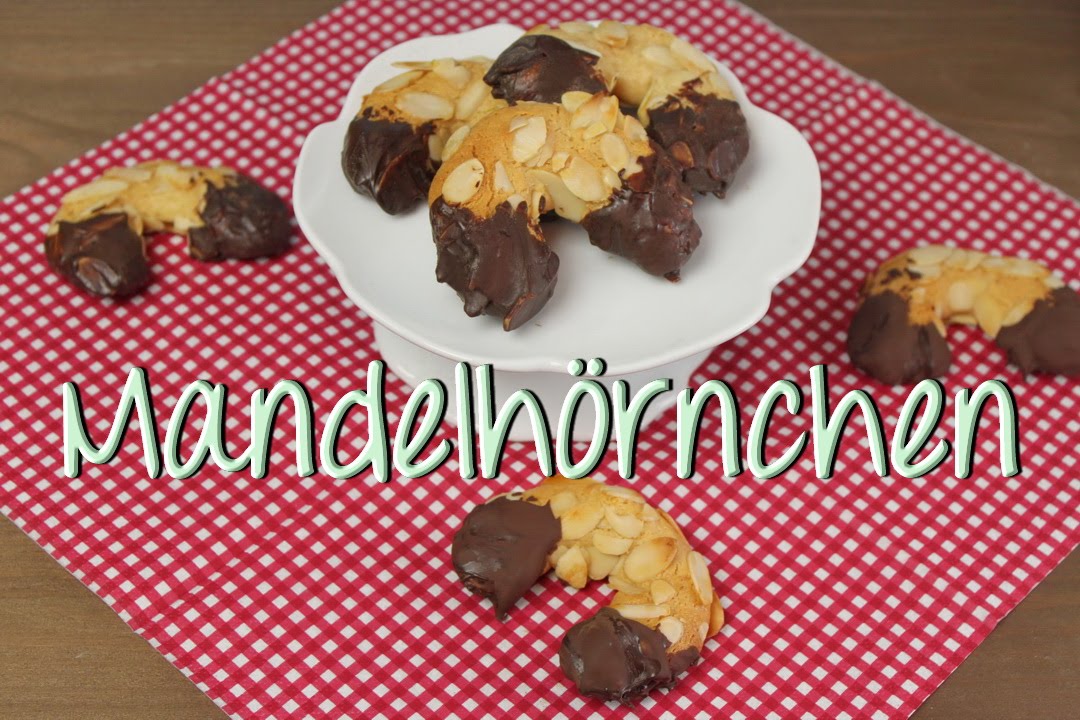 Mandelh&ouml;rnchen Rezept - Marzipan Geb&auml;ck - Pl&auml;tzchen backen zu Weihnachten