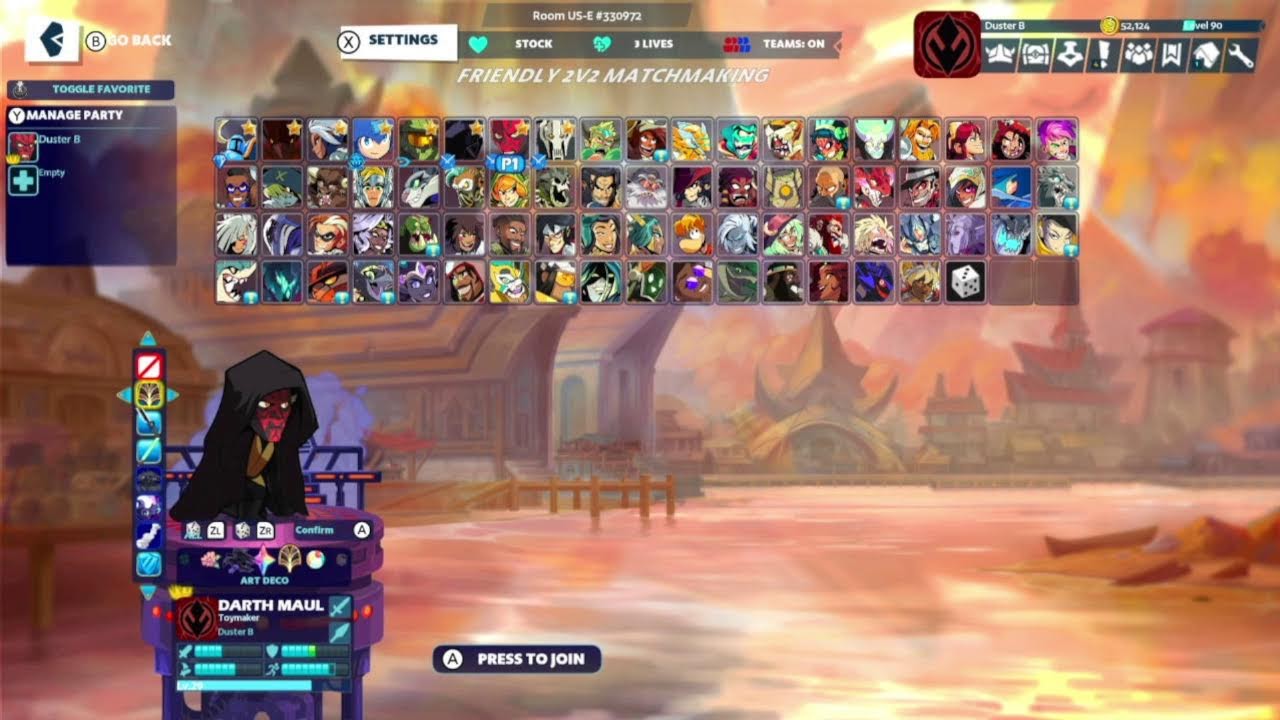 Brawlhalla with viewers!