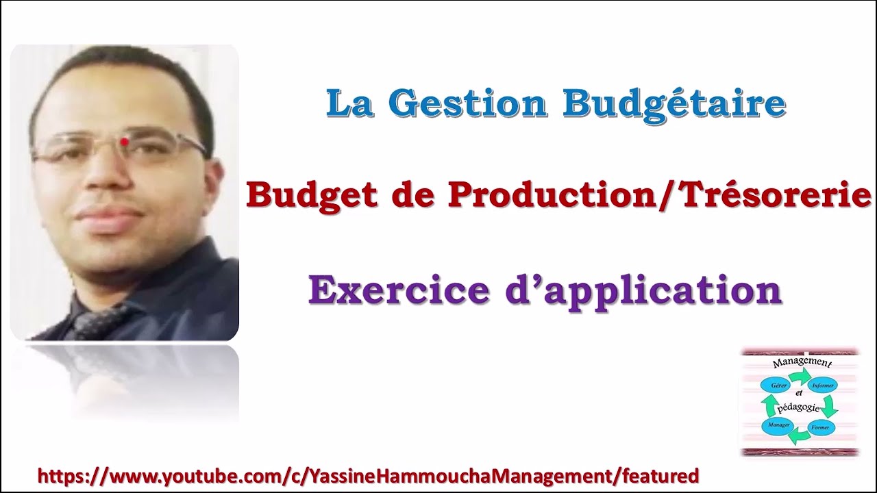 #BudgetDeProduction #BudgetDeTrésorerie #ExerciceCorrigé #ComptabilitéAnalytique#contrôledegestion