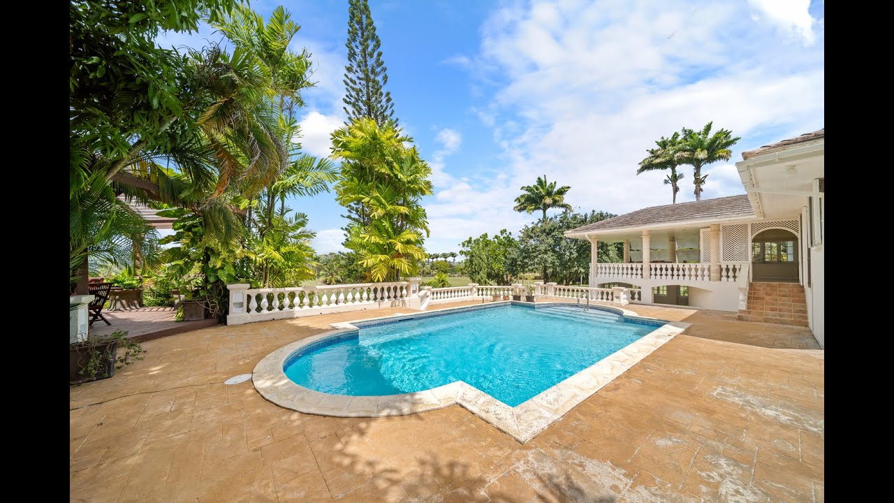 Sandstone Villa Barbados | 5-Bedroom Grand Home for Sale with Pool, Views & 4 Acres in Frere Pilgrim