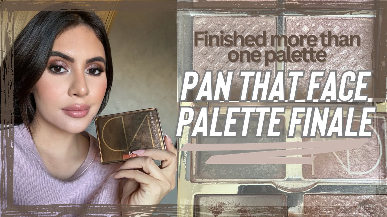 PAN THAT FACE PALETTE FINALE  2023 : I HIT SO MANY GOALS !!! #panthatfacepalette