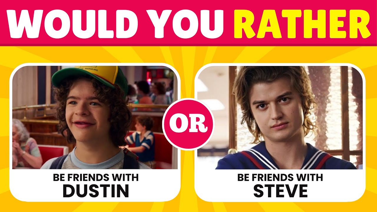 Would You Rather - Stranger Things Edition
