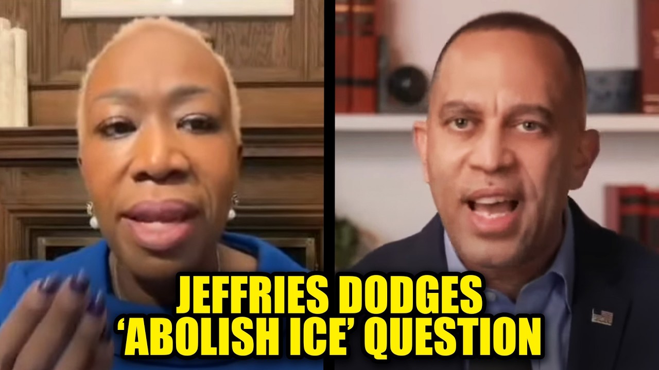 WATCH: Hakeem Jeffries REFUSES to Say 'Abolish ICE,' Dodges Questions in Heated Debate