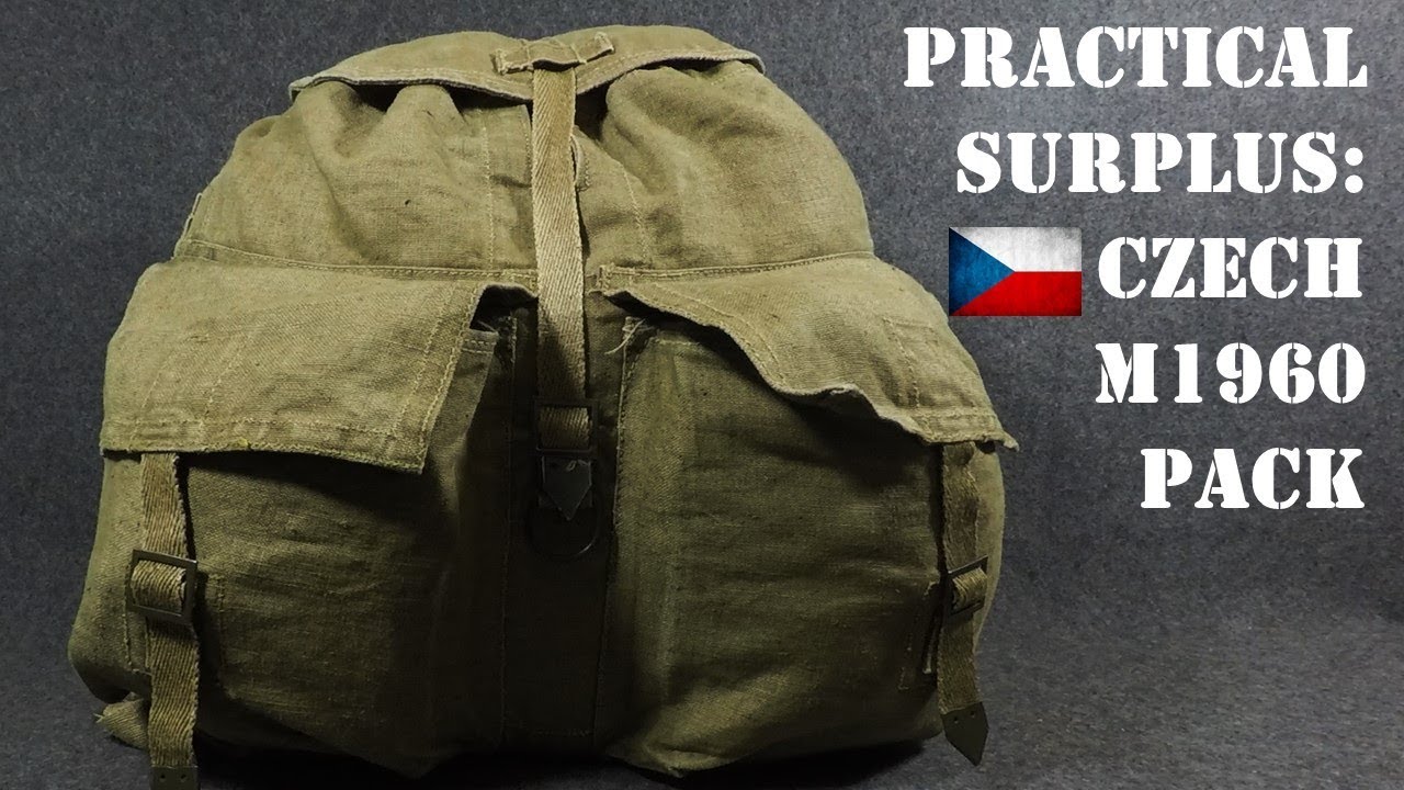 Practical Surplus, Episode 1: Czech M1960 Backpack