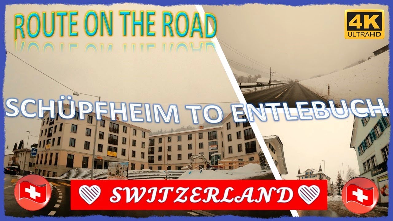 My Swiss Adventure: SCHÜPFHEIM TO ENTLEBUCH /16.12.2022 / SWITZERLAND / #vlog11 video with music