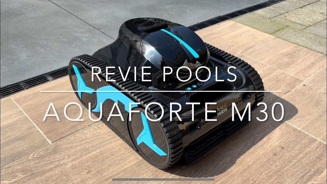 Aquaforte M30 - Accu Robot Stofzuiger - Revie Pools
