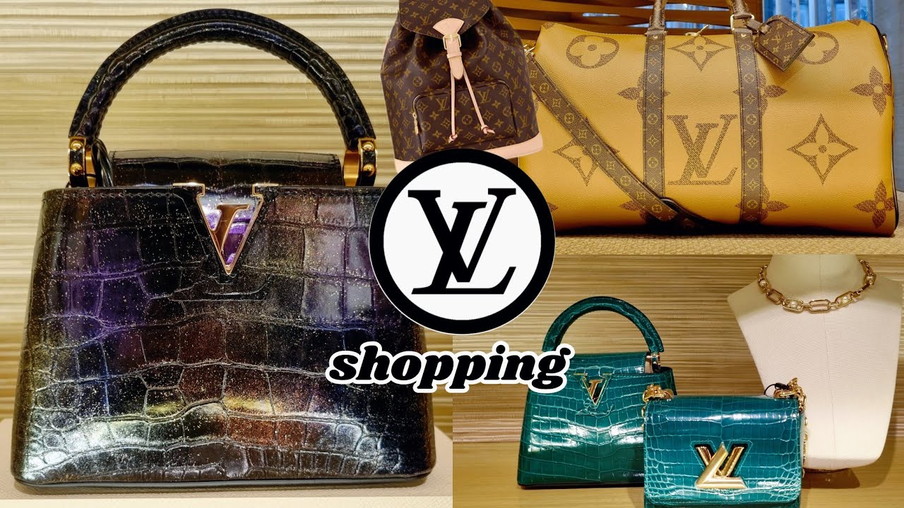 what's NEW at LOUIS VUITTON ?🍂fall LV shopping 🍂 LV CROC GALAXY 🍂LV REVERSE MONOGRAM 🍂 LV MONSTOURIS
