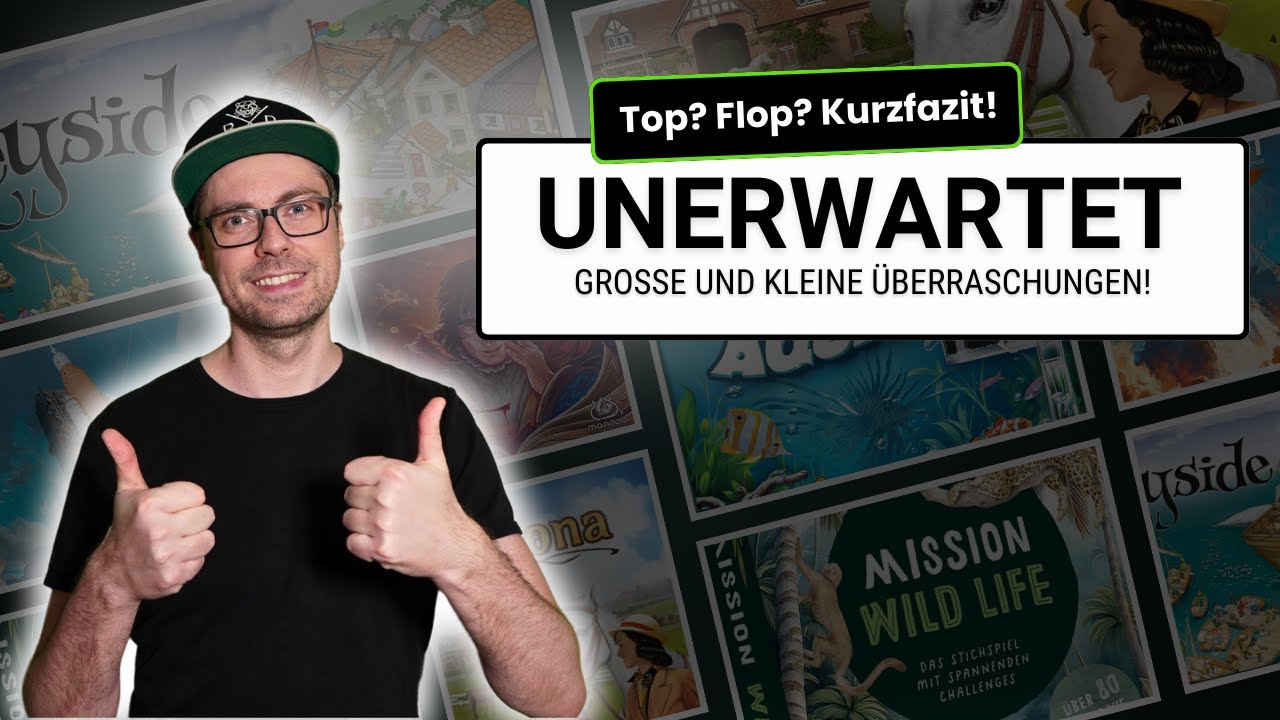 Gespielt! Tolle Kennerspiele und mehr! 🎲6 kleine und große Spiele im Kurzfazit