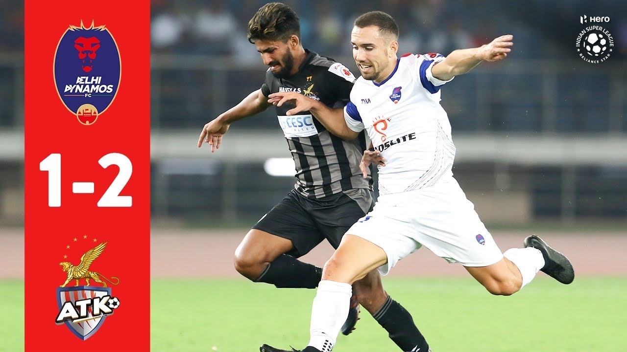 Hero ISL 2018-19 | Delhi Dynamos FC 1-2 ATK | Highlights