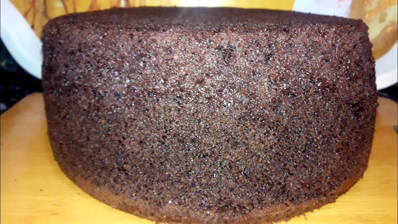 الكيك الاسفنجي شاهق الارتفاع بدون فصل بيض وبالدقيق العادي وفي٥ دقايق