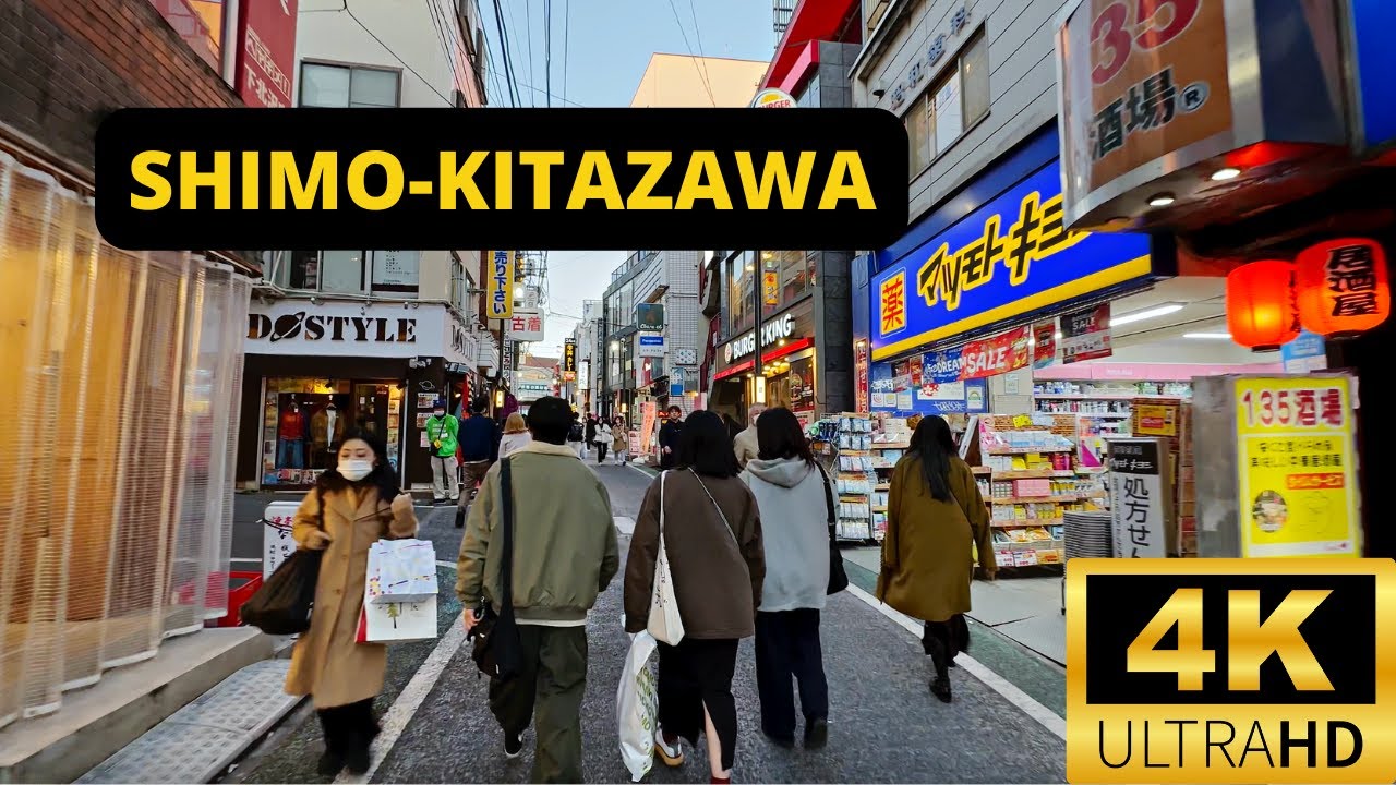 TOKYO, JAPAN 🇯🇵 [4K] SHIMO-KITAZAWA — Walking Tour