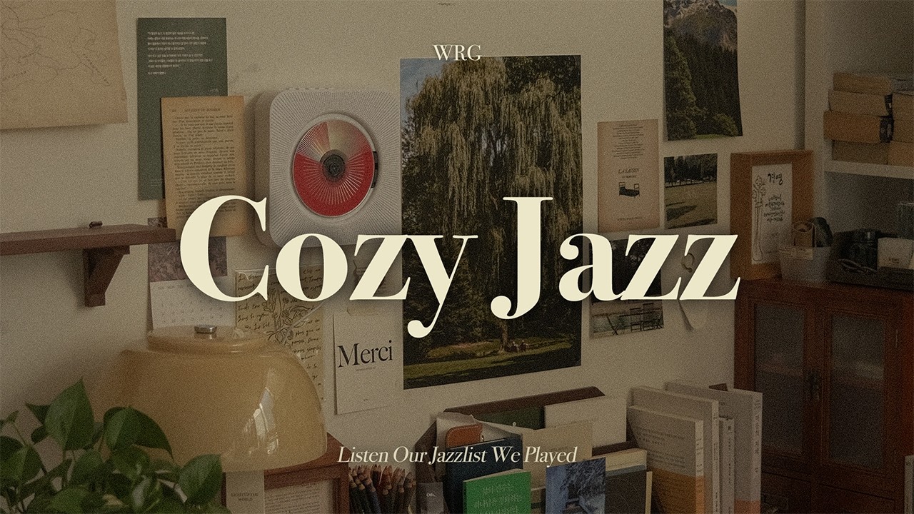 [Playlist] 유난히 하루가 길게 느껴지는 날, 가만히 틀어두는 잔잔한 재즈 | AI 음악 아님 🙅🏻‍♀️ | Cozy Jazz ☕ | Background Music