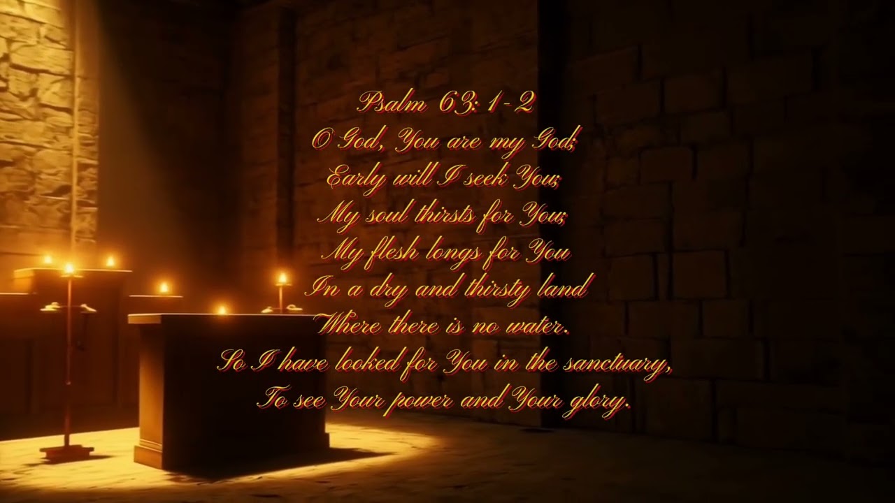My Soul Thirst for God | Instrumental Music for Prayer & Meditation | Psalm 63:1-2