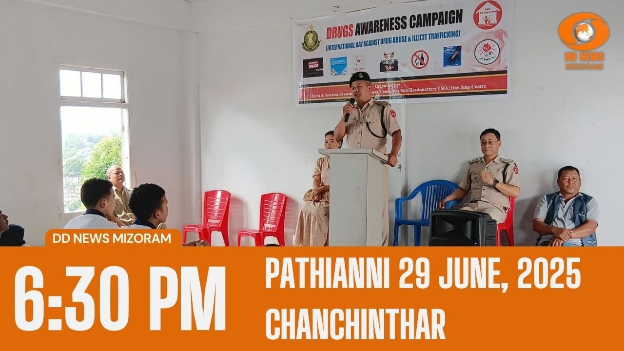 DD News Mizoram Chanchinthar | 29 June 2025 | 6:30 PM