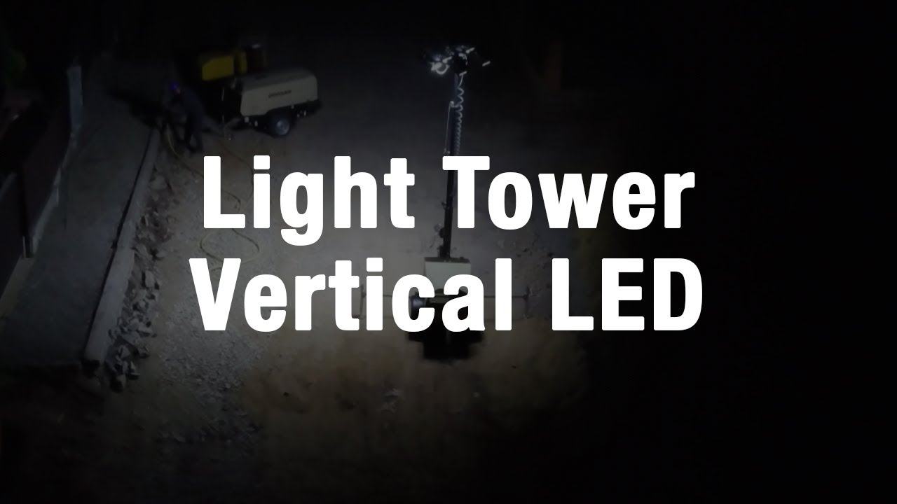 Light Tower Vertical LED for Middle East, Africa and CIS markets